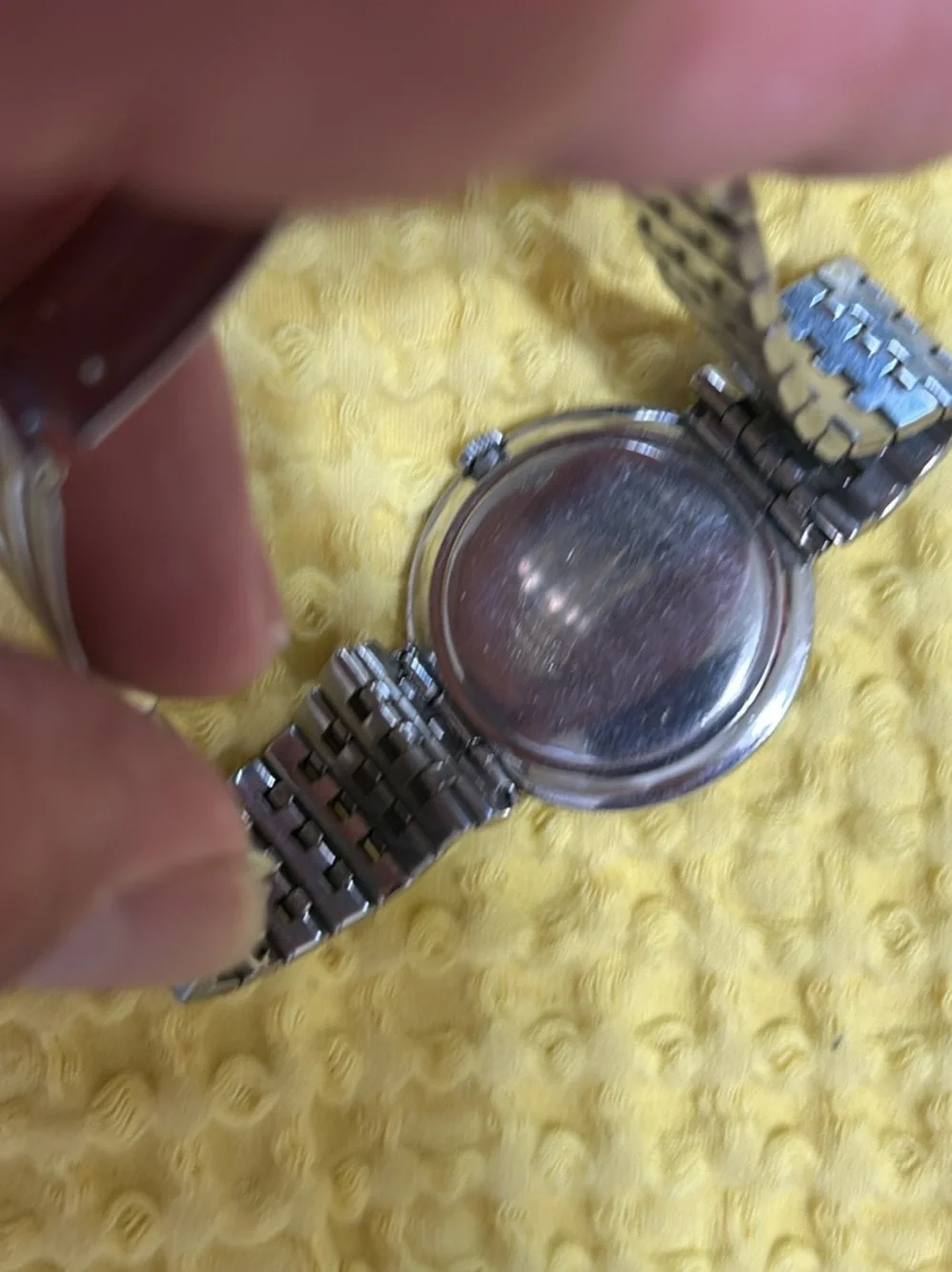 Mido ocean star automatic Silver Wristwatch with Blue Accents vintage
